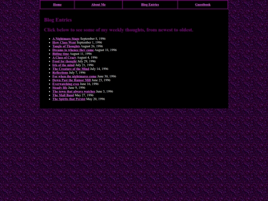 blog screenshot