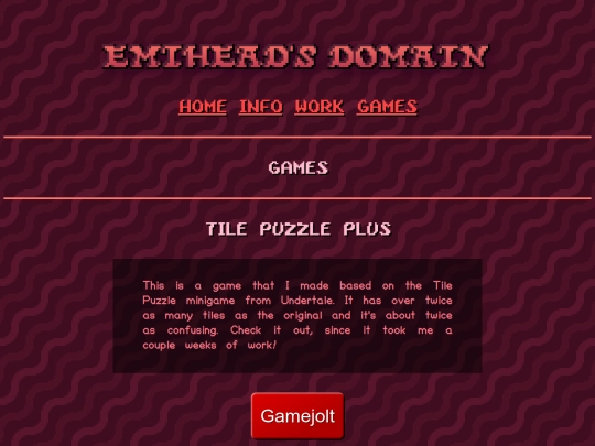 games screenshot