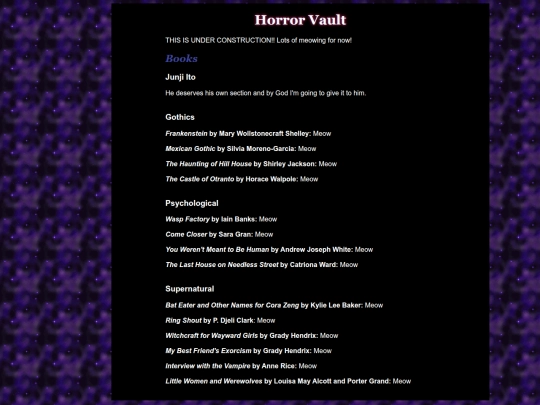 spookyreviews screenshot
