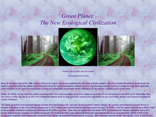ecological screenshot