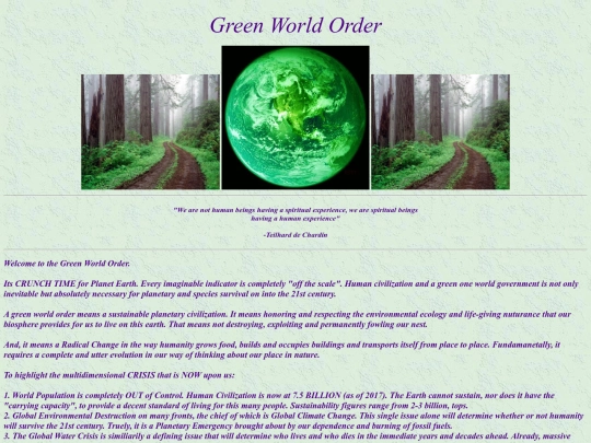greenworldorder screenshot