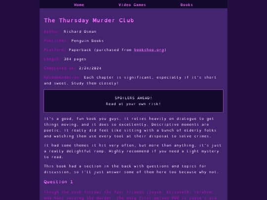 bookreviews/thursdaymurderclub screenshot