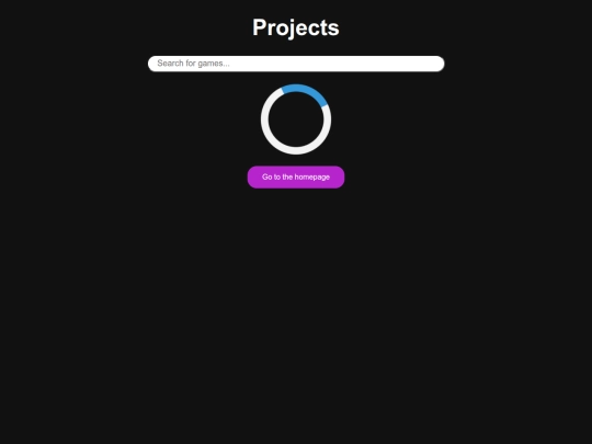 projects screenshot