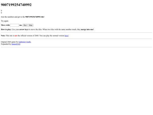 projects/9007199254740992 screenshot