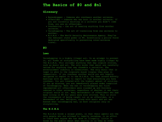 basics screenshot
