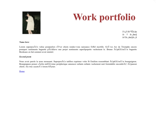 portfolio/poetry screenshot
