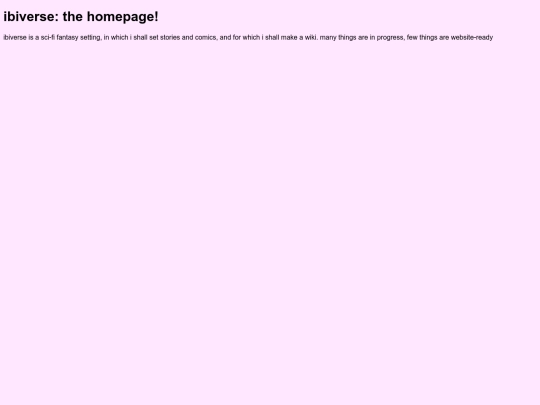 ibiversewiki/ibiversehome screenshot