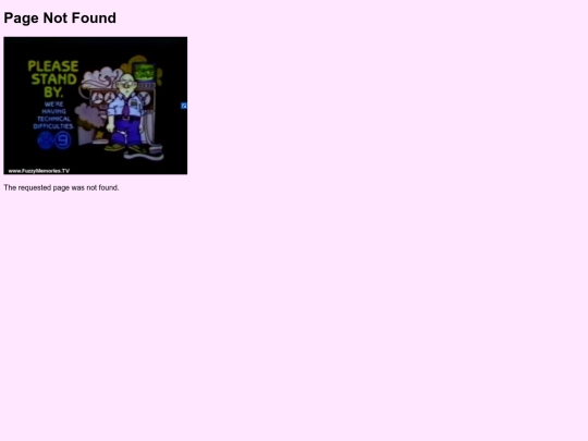 not_found screenshot