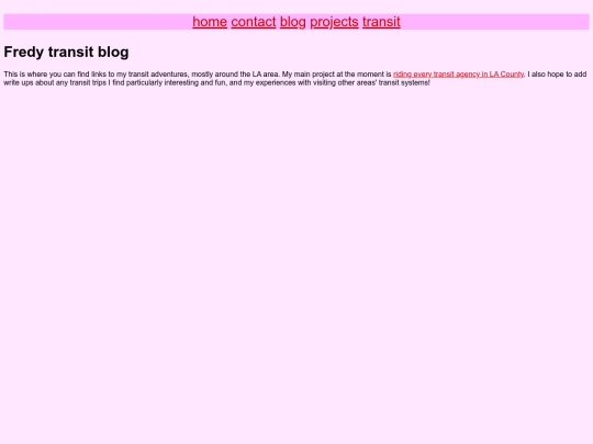 transitblog/transitblogindex screenshot