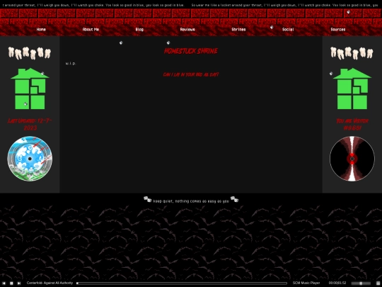 shrines/homestuck screenshot