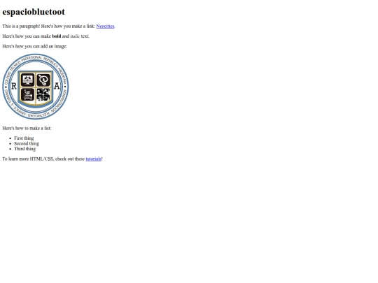 index screenshot