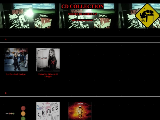 CDs screenshot