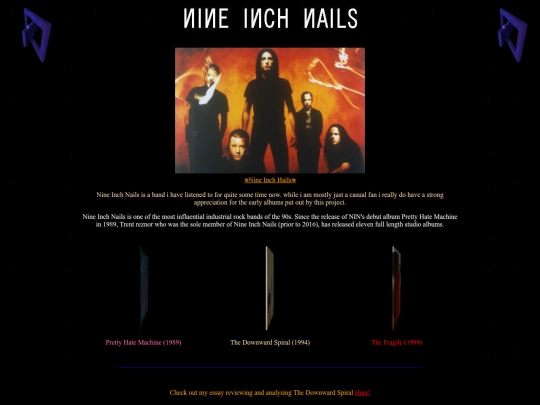 NIN screenshot