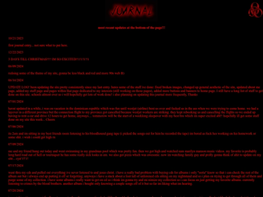journal screenshot