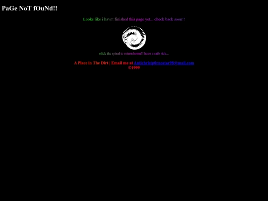 not_found screenshot