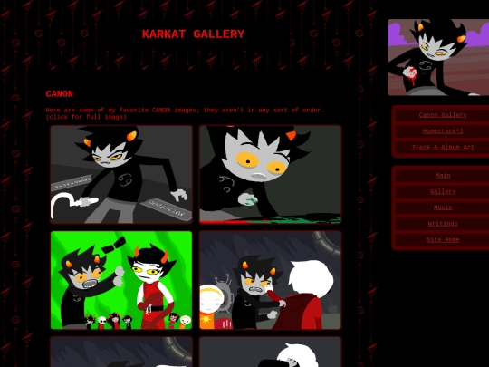 karkat/gallery screenshot