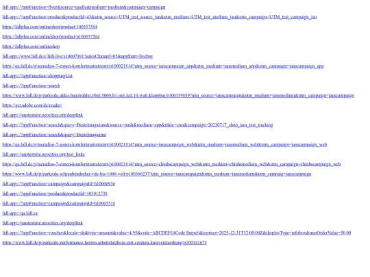 deeplink screenshot