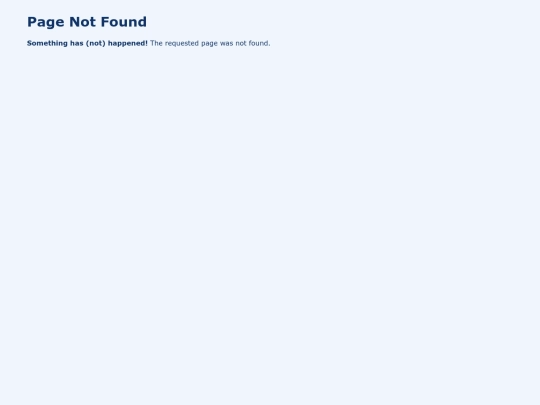 not_found screenshot