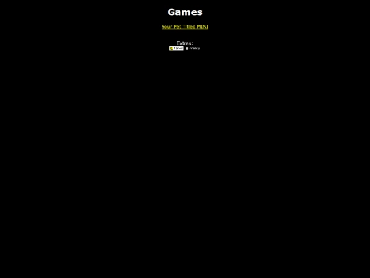games screenshot