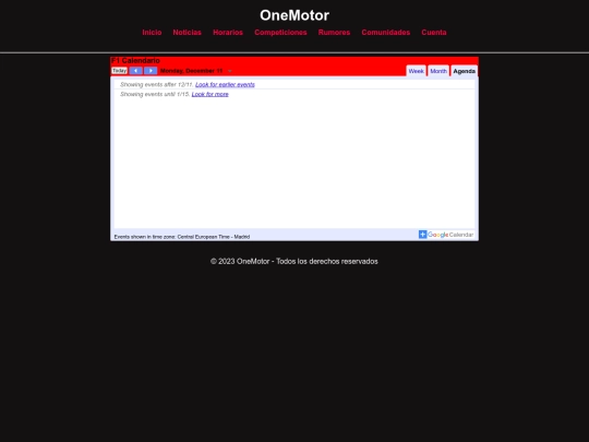 03.schedules screenshot