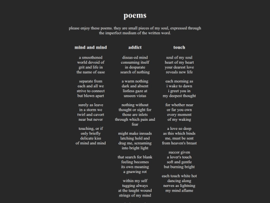 poems screenshot