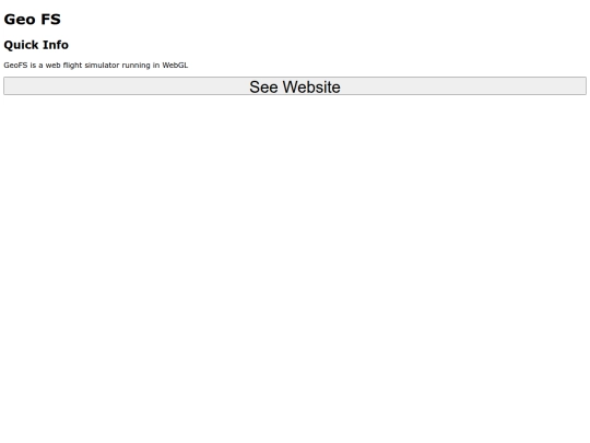 geofs screenshot