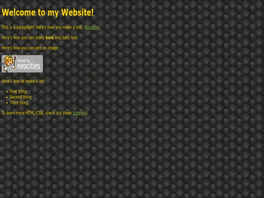 index screenshot