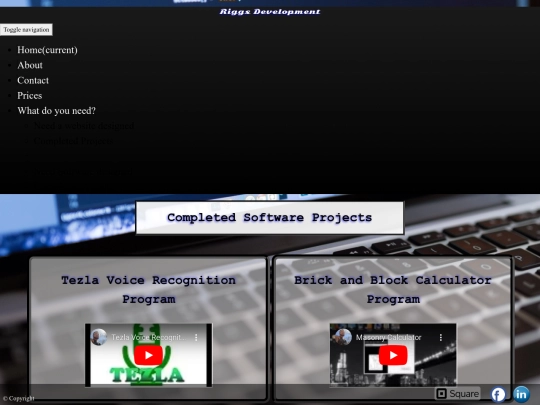 softwareprojects screenshot
