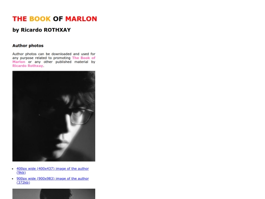 author-photos screenshot