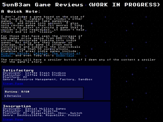 archived/gameReviews screenshot