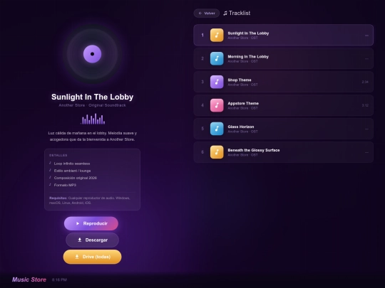musicstore screenshot