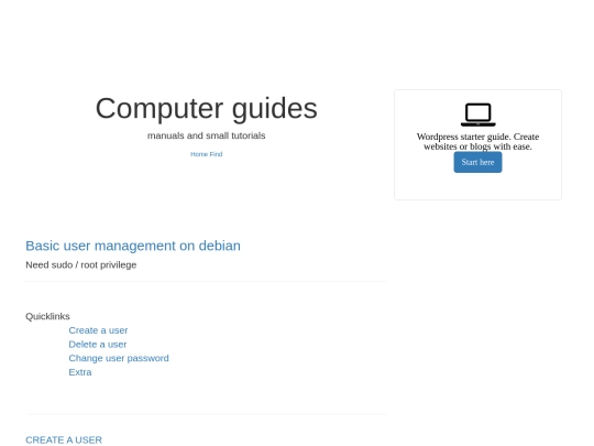 guides/debian/adduser screenshot