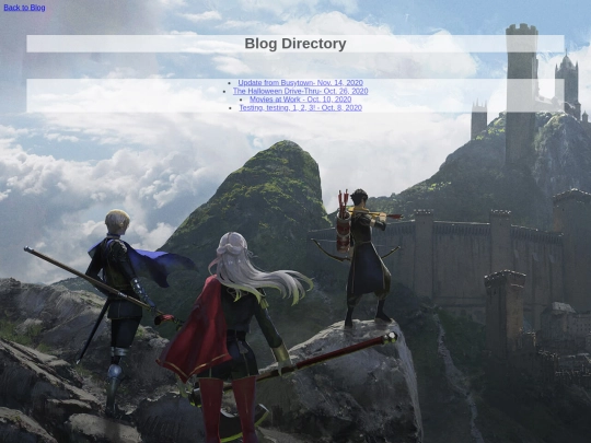 blog/blogdirectory screenshot