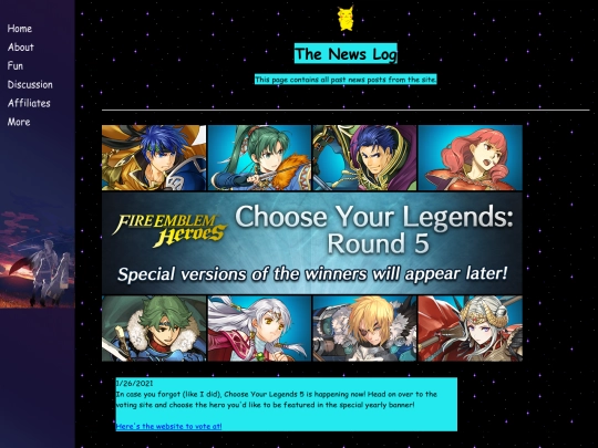 newslog screenshot
