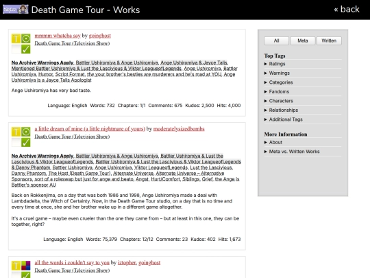 deathgametour/ao3 screenshot