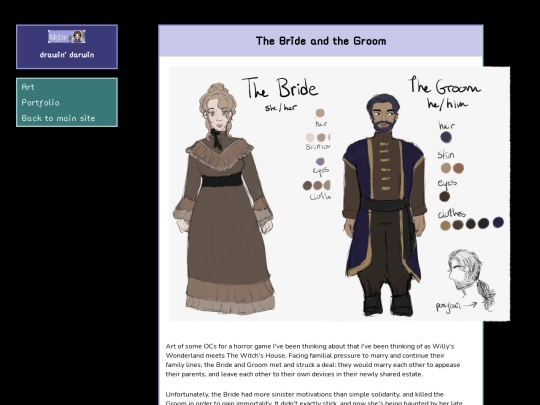projects/art/2024/06/thebride-thegroom screenshot