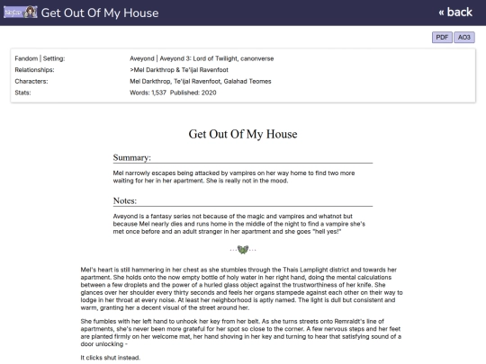 projects/fanfic/2020-house screenshot