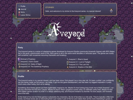 shrines/aveyond screenshot