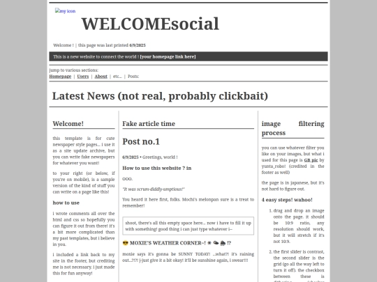 index screenshot