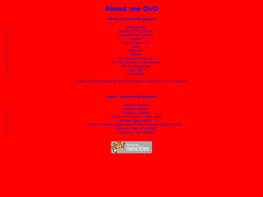 aboutme screenshot