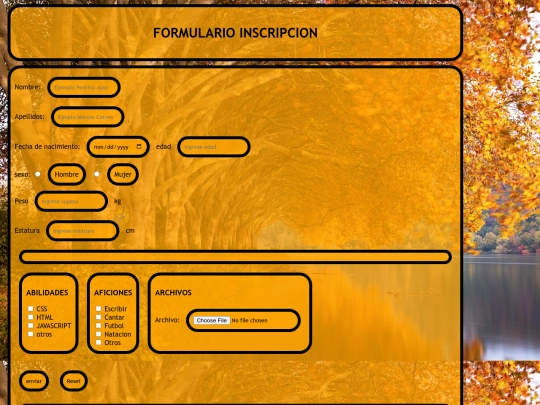 inscripcion screenshot