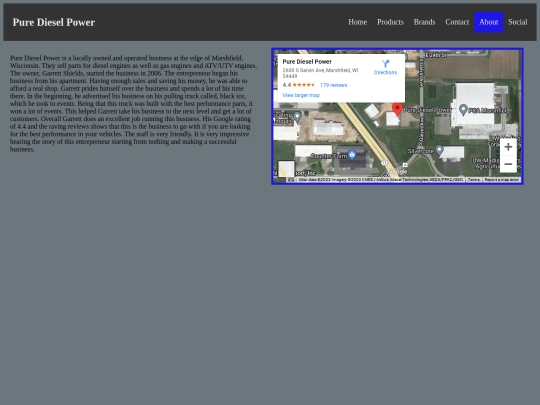 pdp-about screenshot