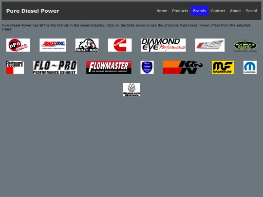 pdp-brands screenshot