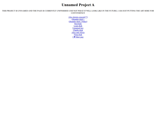 unnamed project A/unnamedprojecta screenshot