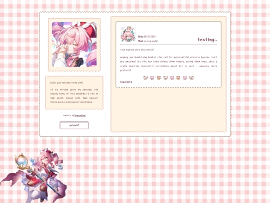 blog screenshot
