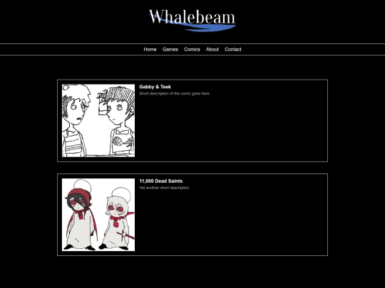 comics screenshot