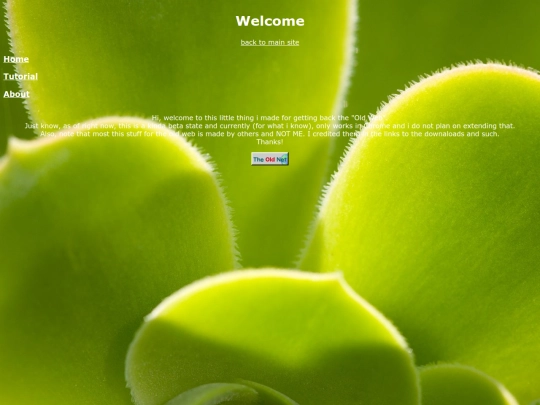 oldwebsignup screenshot
