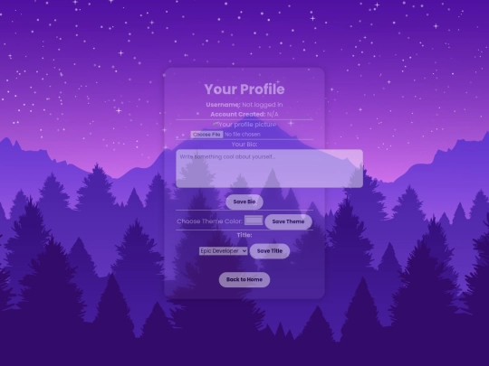 profile screenshot