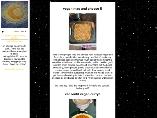 recipelog screenshot