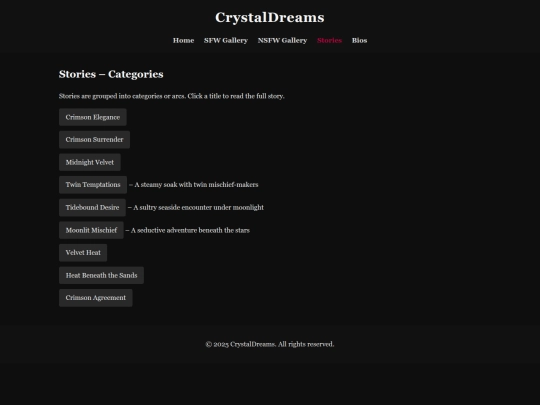 stories screenshot